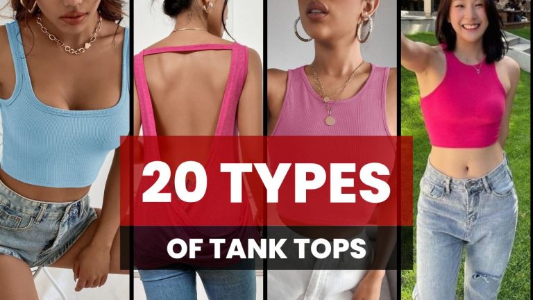 20 different types of tank tops