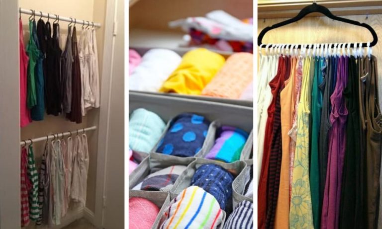 how to organize tank tops